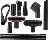 Vacuum Attachments for Tennant V-WA-26, 1-1/4" 1-3/8" Universal Vacuum Attachments Set, with Crevice Tool Adapters Brushes Extension Wands for Home Car,10pcs