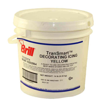 Transmart Yellow Decorating Icing by Brill – Commercial Grade