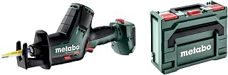 metabo 602366840 18V Brushless Compact Lithium-Ion 5/8 in. Cordless Reciprocating Saw (Tool Only)
