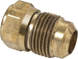 BrassCraft 46-4-6 1/4 O.D. by 3/8 -Inch Female Reducing Adaptor, Rough Brass