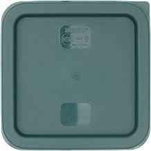 HUBERT Polycarbonate Lid for 2 & 4 Qt Food Storage Containers - 7 31/100" L x 7 31/100" W x 63/100" H