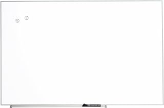 Quartet Matrix Magnetic Boards, 48 x 31, White Surface, Silver Aluminum Frame