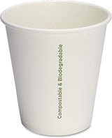 Genuine Joe Eco-friendly Paper Cups, 10oz (Pack of 50)