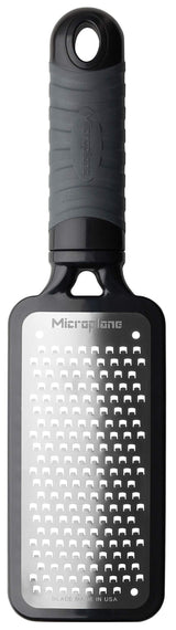 Home Series Multipurpose Coarse Grater - Easy to Use by Microplane – 1 EA, Stainless Steel, Black, Model 0944001