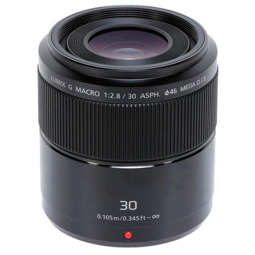 LUMIX 30 mm Macro Camera Lens - Black by Panasonic – Black, Model H-HS030E
