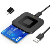 CAC Smart Card Reader Military by Aiyingmei – black