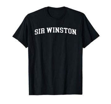 Sir Winston T-Shirt by Sir Winston - Style – Black, Model 285MFDJP92H