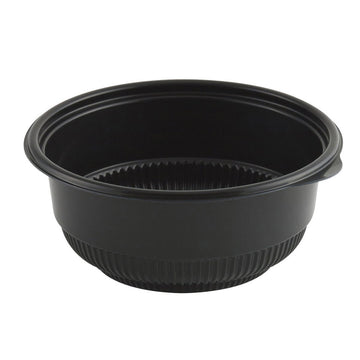 Anchor Packaging Microraves Incredi-Bowl Round M5800 Series Polypropylene Bowl Black – 16 oz. | 250/Case