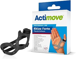 Actimove Professional Line Rhizo Forte Thumb Brace, Left, Black, Small
