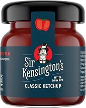 Sir Kensington's Ketchup Classic, Room Service Jar, Non-GMO, No Artificial Colors, No Artificial Flavors, Soy Free, Gluten Free, Vegan, 72 pieces, 1.25 oz | Non GMO, Vegan, Gluten Free, Kosher, HFCS Free, Cane Sugar & Lime Juice, for Room Service, Hospitality & Catering