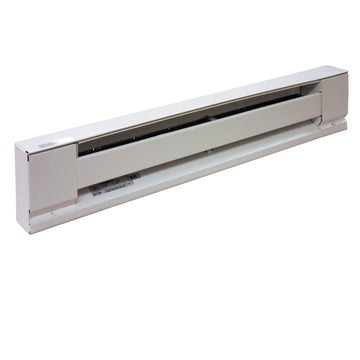 Corp H2915-072SW Stainless Steel Element Baseboard Heater - White by TPI – Pack of 2, Model 6951529