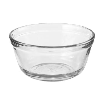 81575L5 Round Mixing Bowl (Single) by Anchor Hocking – 1 gal, 2.37 liters, Glass, Clear, Pack of 6