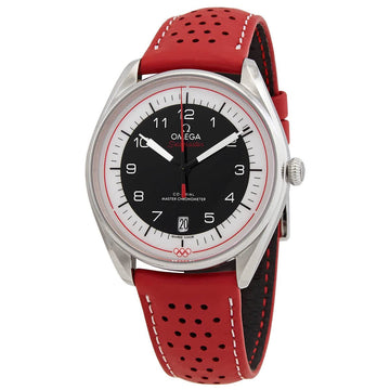 Seamaster Olympic Timekeeper Automatic Black Dial Men's Watch by Omega – Silver, Model 522.32.40.20.01.004
