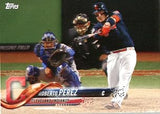 2018 Topps Factory Team Sets Cleveland Indians #CI-10 Roberto Perez Cleveland Indians Baseball Card