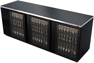 Fagor FBB-95G 95" Glass Door Back Bar Refrigerator