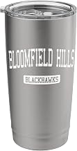 Bloomfield Hills High School HS Bloomfield Township MI Varsi Stainless Steel Insulated Tumbler