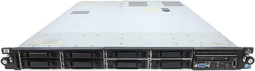 HP ProLiant DL360 G7 1U RackMount 64-bit Server with 2xSix-Core X5650 Xeon 2.66GHz CPUs + 32GB PC3-10600R RAM + 8x146GB 10K SAS SFF HDD, P410i RAID, 4xGigaBit NIC, 2xPower Supplies, NO OS (Renewed)