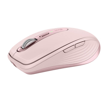 MX Anywhere 3 Compact Performance Wireless Mouse 4K DPI - Rose by Logitech – Pink, Model 910-005994