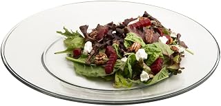 Anchor Hocking 13-Inch Presence Glass Service Plate, Set of 6 -
