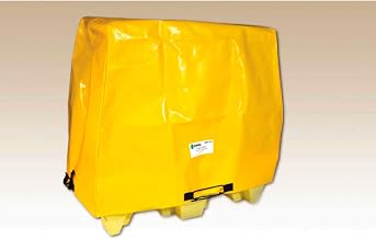 Enpac Spill Containment Cover for 2-Drum Poly Spillpallet 2000, Yellow