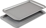 Farberware Nonstick Bakeware Cookie Pan Set, Baking Sheets, 2-Piece, Gray