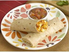 Los Cabos Egg and Cheese Salsa Breakfast Burrito, 3.75 Ounce -- 120 per case.