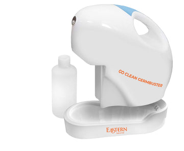 3590 Go Clean Germbuster Handheld ULB Fogger & Mister by Eastern Tabletop – White