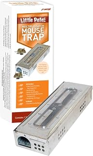 J T Eaton JT Eaton 428CL Mouse Trap with Clear Inspection Window, Pack of 1, N