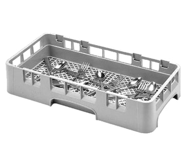 HFR258151 Camrack Polypropylene Flatware Washing Rack by Cambro – Half Size, Polypropylene, Soft Gray