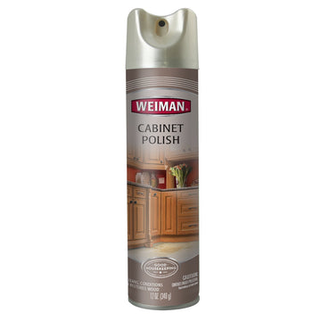 Cabinet Polish Aerosol by Weiman – 12 Ounce (Pack of 1), Plastic, No Color