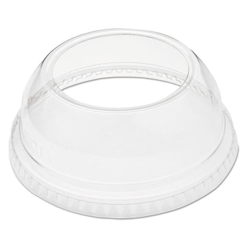 Foodservice Dart DLW662 Clear Lid PET 662 Dome with Ex Lg Hole (Case of 1000) by SOLO – 16 oz, Polyethylene Terephthalate, Clear, Pack of 1000, Model AmazonUs/ZK364