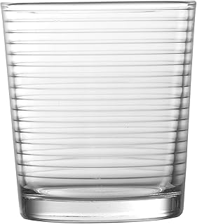 Fortessa Basics Arcade Everyday 12 Pack Set Glassware Great for: Mixed Drinks/Cocktails, Water, Juice, Iced Tea, Soft Drinks., Double Old Fashioned/Rocks, 13 Ounce
