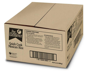 Quick Cook Mexican Rice by Producers Rice – 24 Ounces, Pack of 6