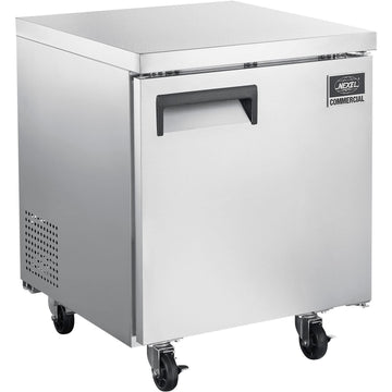 Nexel Undercounter Freezer by Global Industrial – 29.5"L x 27"W x 35.5"H, Stainless Steel, Model UUC-27F-HC