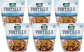 Fresh Gourmet Tortilla Strips, Lightly Salted 3.5 Ounce (Pack of 6)