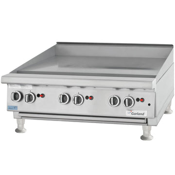 Griddle, Countertop, Gas, 60" Wide, (28,000 Btu Every 12") by Garland – Stainless Steel, Metallic, Model GTGG60-GT60M