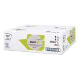 Kraft 1-ply Natural Hard Wound roll Towel by Papernet – 6 rolls, Bamboo, natural, Model 410101