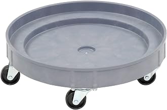 Global Industrial Drum Dolly for 30 & 55 Gallon Drums, Plastic, 900 Lb. Capacity