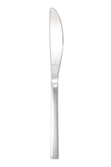 Arezzo 18/10 Stainless Steel Flatware by Fortessa – Table Knife (Set of 12), Stainless Steel, Brushed Silver, Model 1.5B.165.00.005