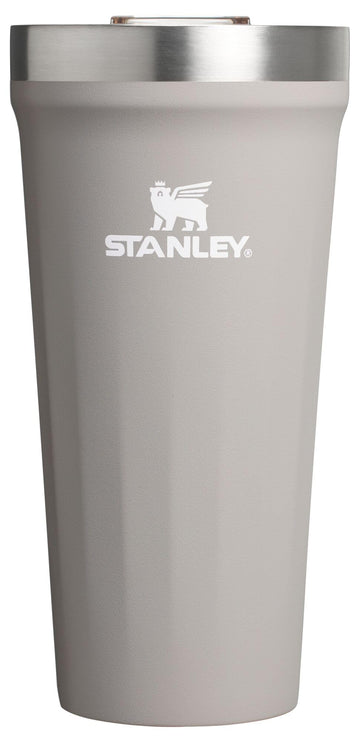 Everyday Tumbler 20 oz | Press Fit Drink Through Lid | Beverage by STANLEY – 20 Ounces, 20.0 fluid_ounces, Stainless Steel, Ash, Model 10-13036-003