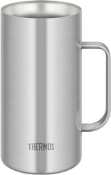 Vacuum Insulated Jug by THERMOS – 33.8 Ounces, 1000.0 milliliters, Stainless Steel, Stainless Steel 1, Model JDK-1001 S1