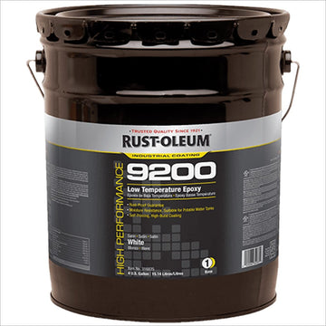 9200 System Low Temperature Epoxy Gray by Rust-Oleum – 5 gal, Blend, Gray, Model 316834