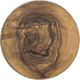 American Metalcraft Round Faux Olive Wood Melamine Serving Board - 13 3/4"Dia x 1 1/4"H