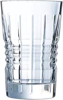 Arcoroc Old Square Hiball 36cl - 12 1/2oz, Pack of 12