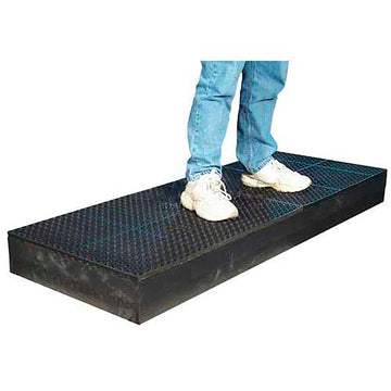 Anti Fatigue Mat by Structural Plastics Corp. – Rubber, Black, Model M23780535341