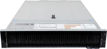 Dell PowerEdge R740xd 24 Bay SFF 2U Server, 2X Intel Xeon Bronze 3106 1.7GHz 8C CPU, 192GB (12 x 16GB) DDR4, PERC H740p, 24x 7.68TB SSD, 2X 25GbE SFP+, Rails (Renewed)
