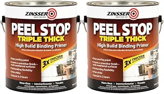 Zinsser 2 Pack of 1 gal 260924 White, Peel Stop Triple Thick Ponding Primer