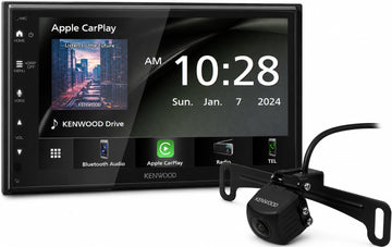 DMX50S 6.8" Capacitive Touchscreen Digital Multimedia Receiver | Plus KENWOOD CMOS-230LP1 Universal Backup Camera – Model DMX400S