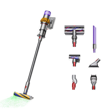 V15 Detect Extra (Renewed Premium) by Dyson – 0.2 gallons, Yellow/Nickel, Model 448709-02