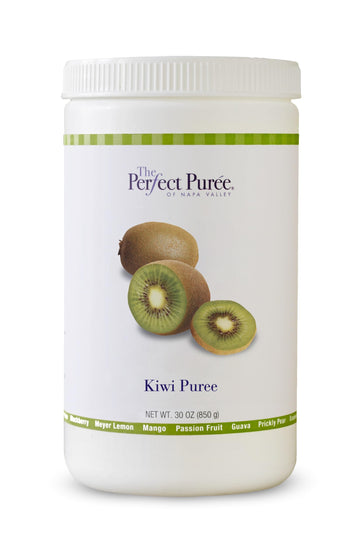 Kiwi Puree by The Perfect Puree – 6 x 30 Oz Case, No Color, Pack of 6, Model Puree, Kiwi, Vegan, 6 x 30 Oz Frozen